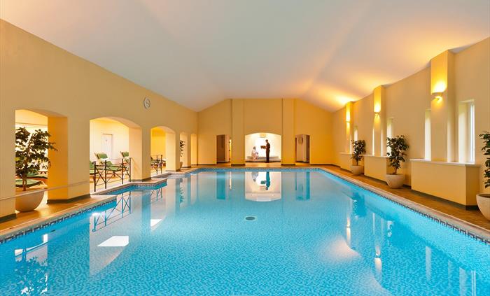 The pool at Bodysgallen Spa